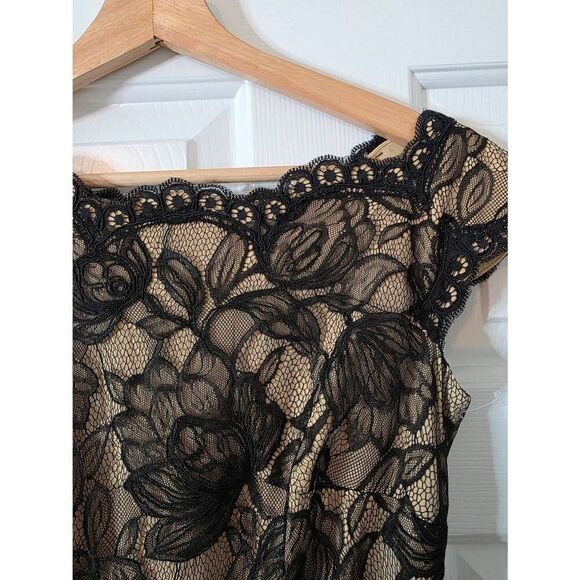 NWOT Tadashi shoji Gown, Black 2 - Picture 8 of 12